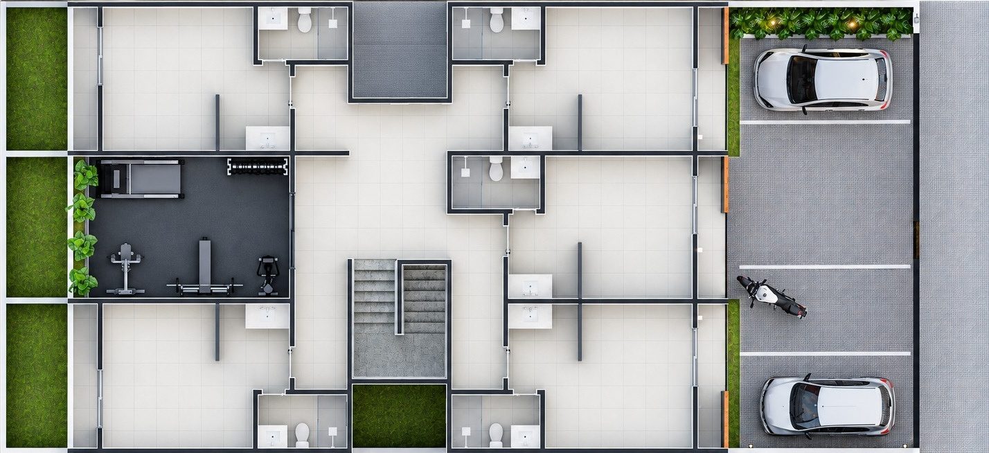 Planta do 2º pavimento